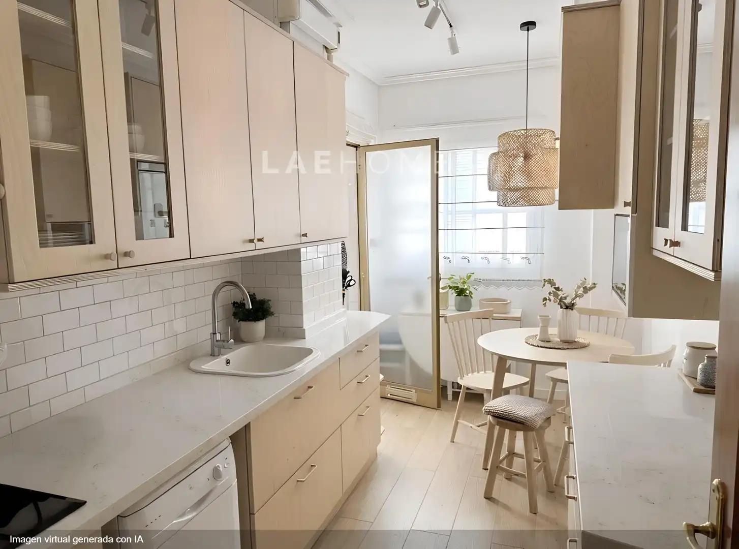 Küche von Maisonette zum Verkauf in Jaén mit Klimaanlage und Balkon