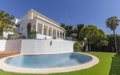 Piscina de Casa o xalet en venda en Benalmádena amb Aire condicionat, Jardí privat i Terrassa