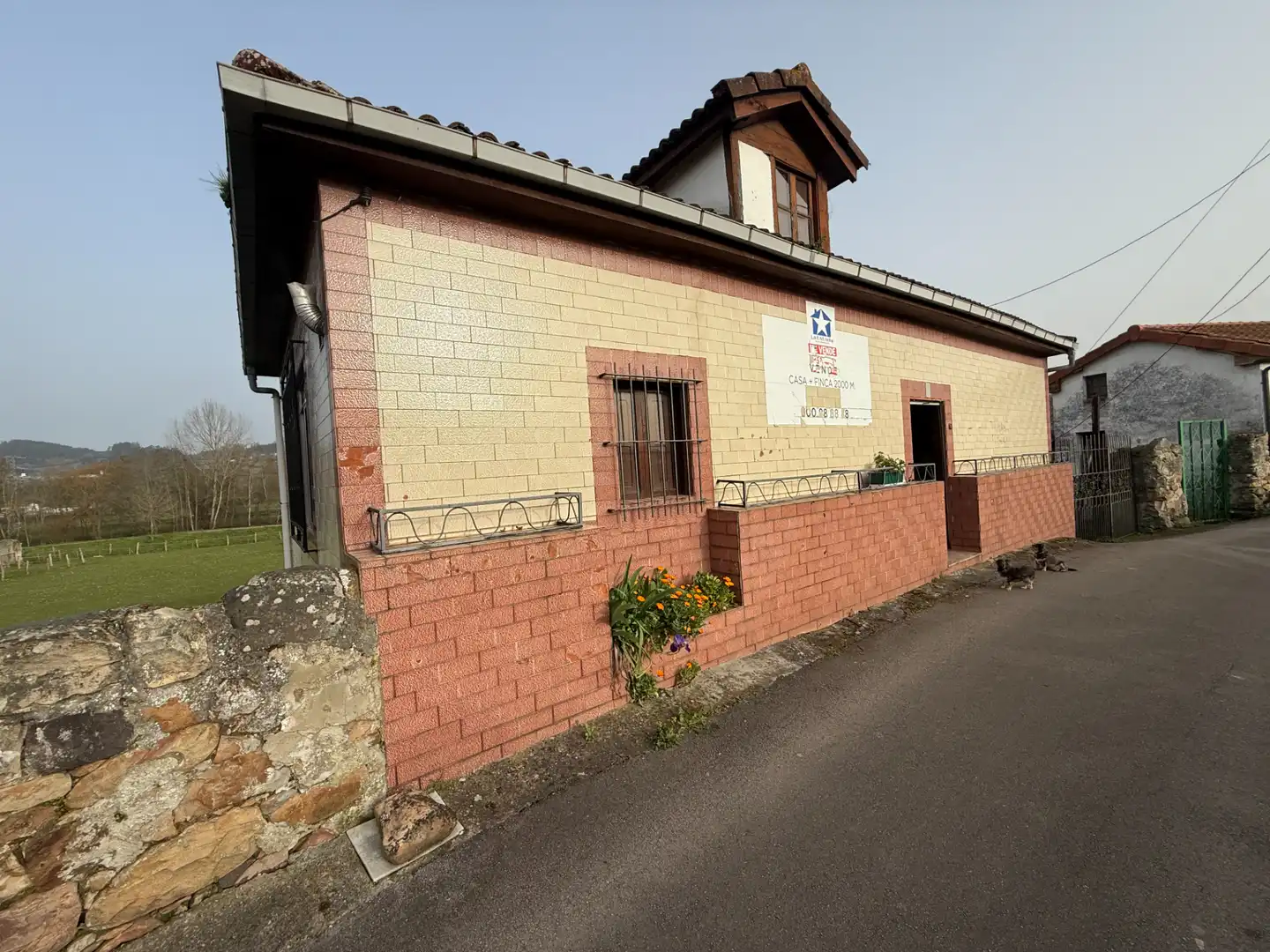 Vista exterior de Casa o xalet en venda en Grado