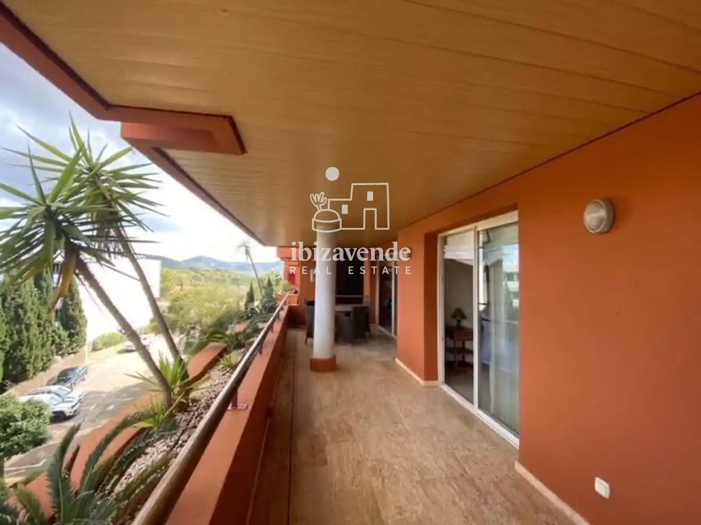 Exterior view of Flat for rent in Santa Eulària des Riu  with Terrace, Storage room and Swimming Pool