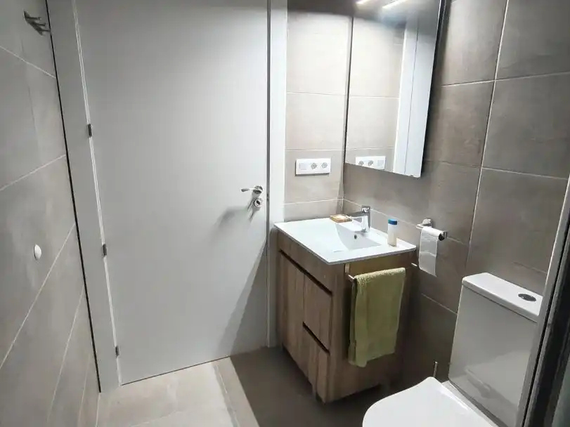 Bathroom of Attic for rent in Albacete  with Air Conditioner, Heating and Terrace