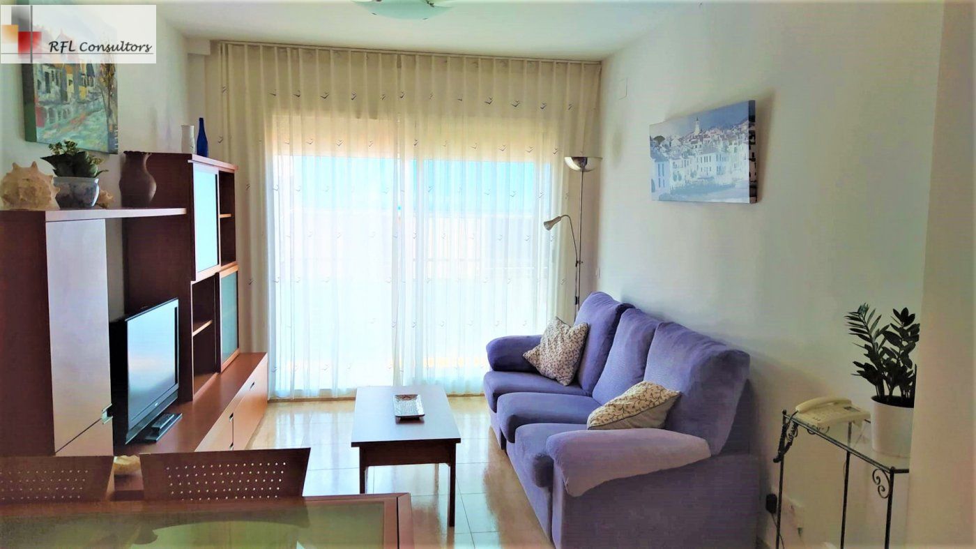 Living room of Attic for sale in L'Ampolla  with Heating, Private garden and Terrace