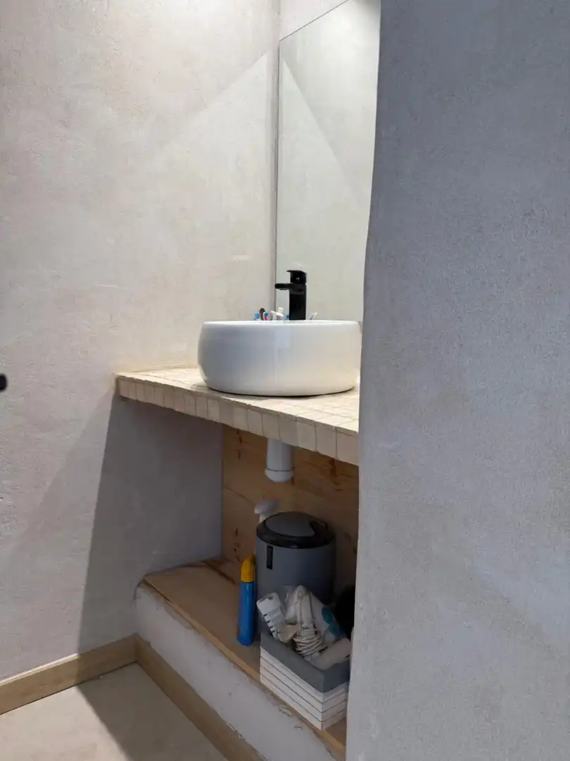 Bany de Planta baixa de lloguer en Dénia amb Aire condicionat, Calefacció i Piscina