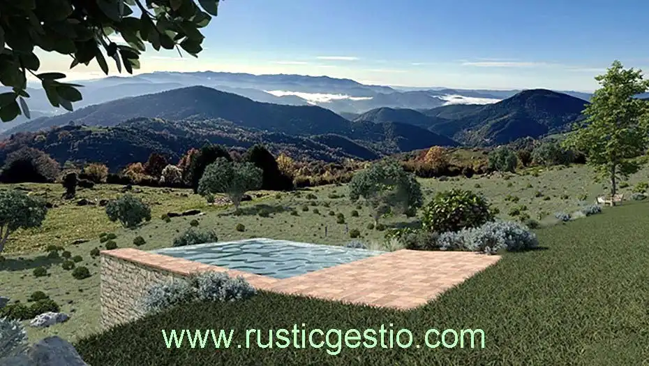 Jardín de Finca rústica en venta en Ogassa con Jardín privado y Terraza