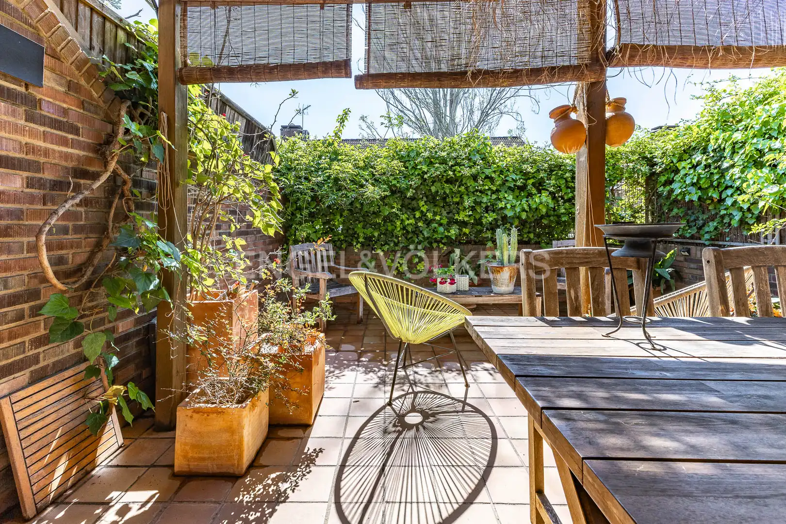 Terraza de Casa o chalet en venta en Badalona con Aire acondicionado, Calefacción y Jardín privado