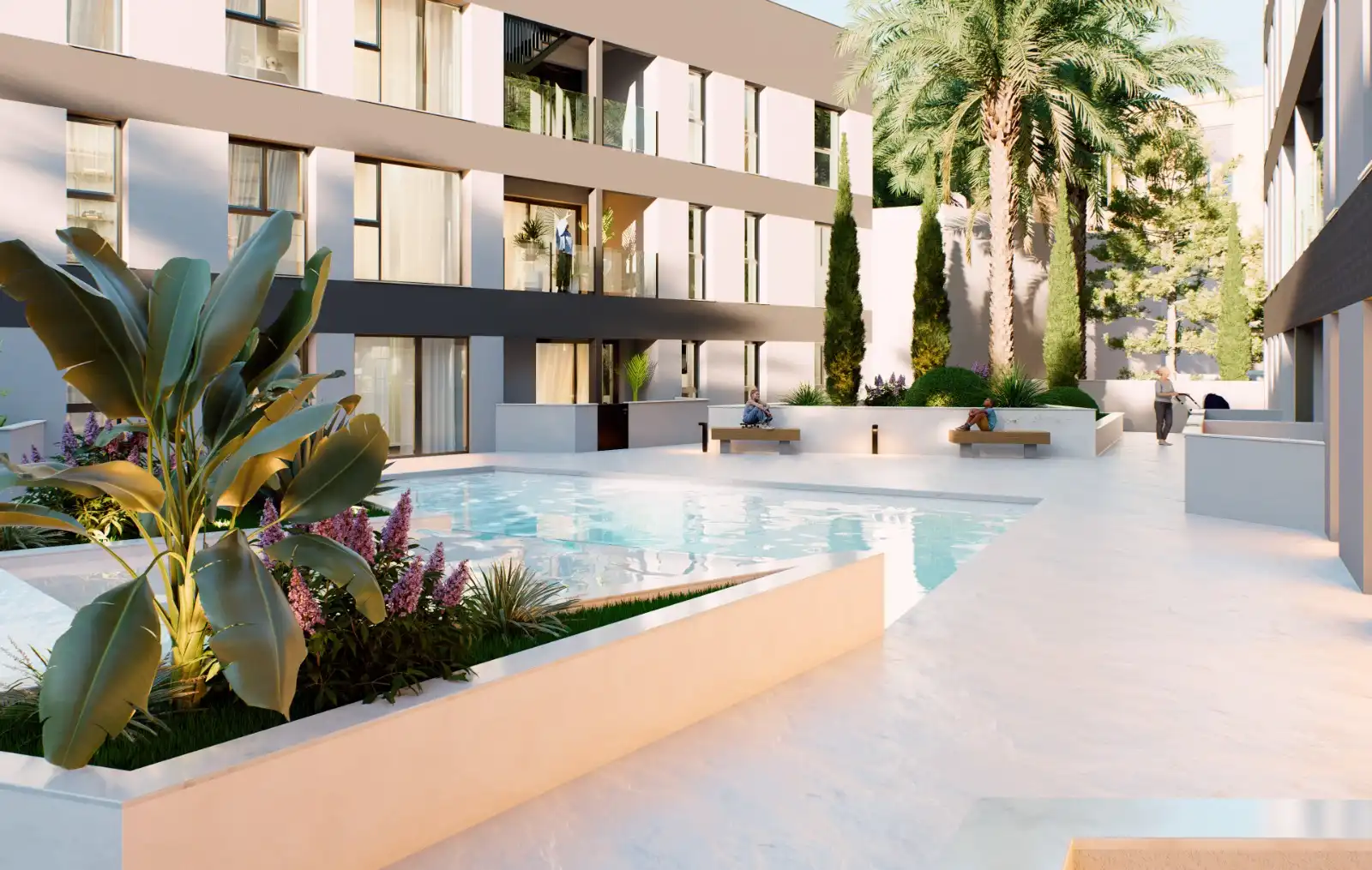 Swimming pool of Flat for sale in San Pedro del Pinatar  with Terrace and Community pool