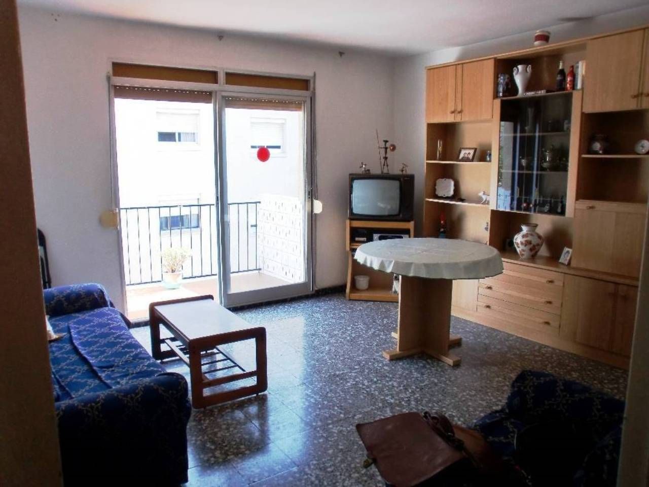 Sala d'estar de Pis en venda en Badalona amb Balcó