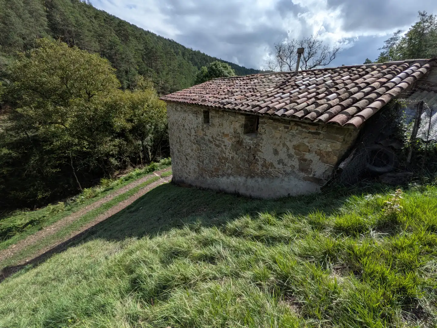 Vista exterior de Finca rústica en venta en Sant Joan de les Abadesses, Girona