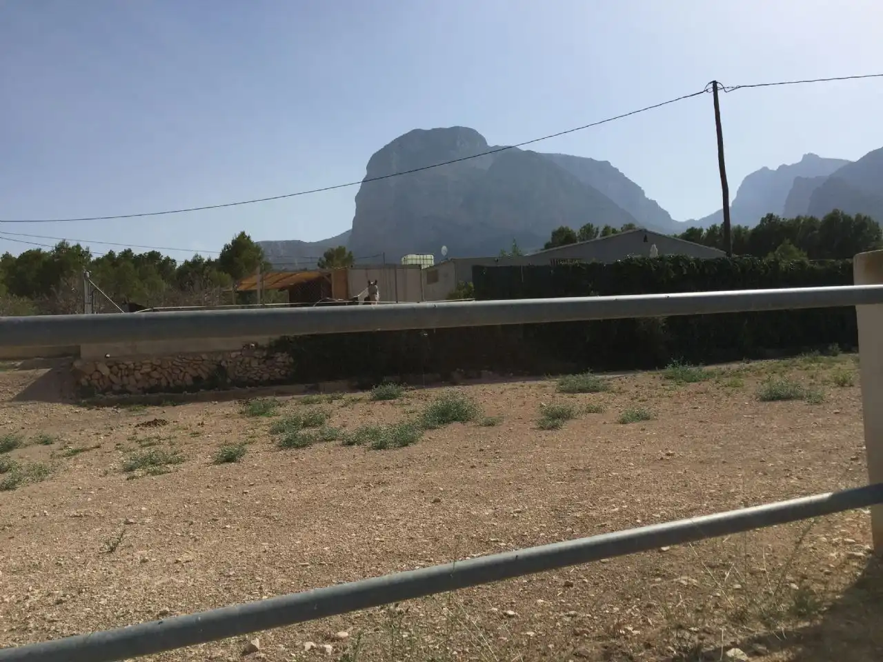 Vista exterior de Casa o chalet en venta en Polop con Aire acondicionado, Jardín privado y Terraza
