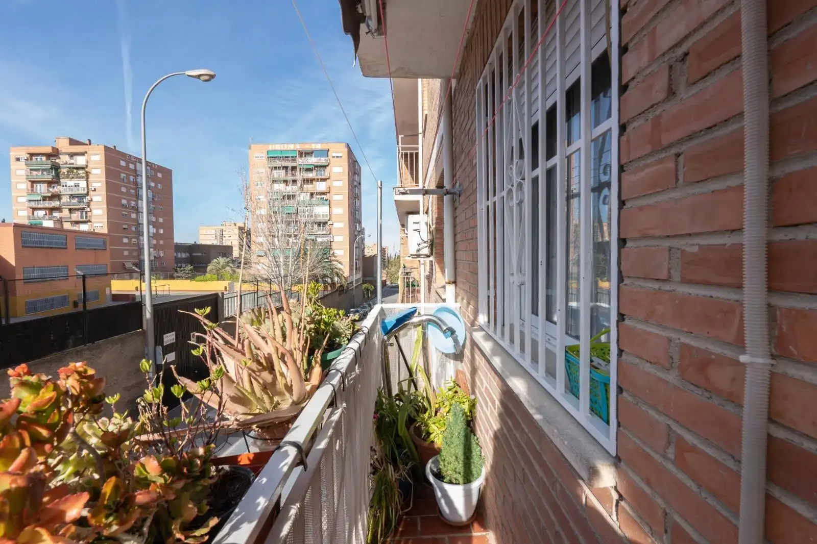 Balcony of Flat for sale in Granada  with Air Conditioner, Heating and Terrace