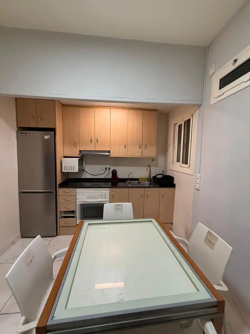 Kitchen of Flat for sale in L'Hospitalet de Llobregat  with Terrace