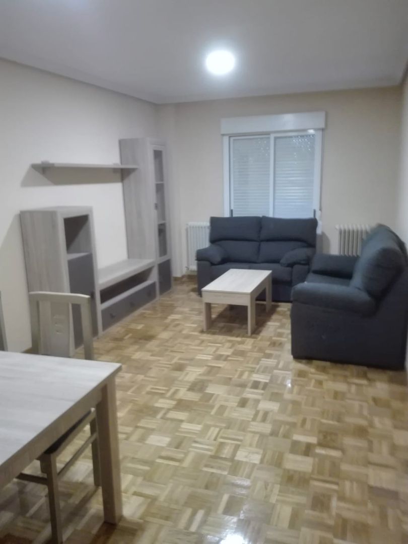 Wohnzimmer von Wohnung zur Miete in Salamanca Capital mit Heizung, Parkett und Möbliert
