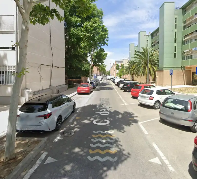 Vista exterior de Piso en venta en Madrid