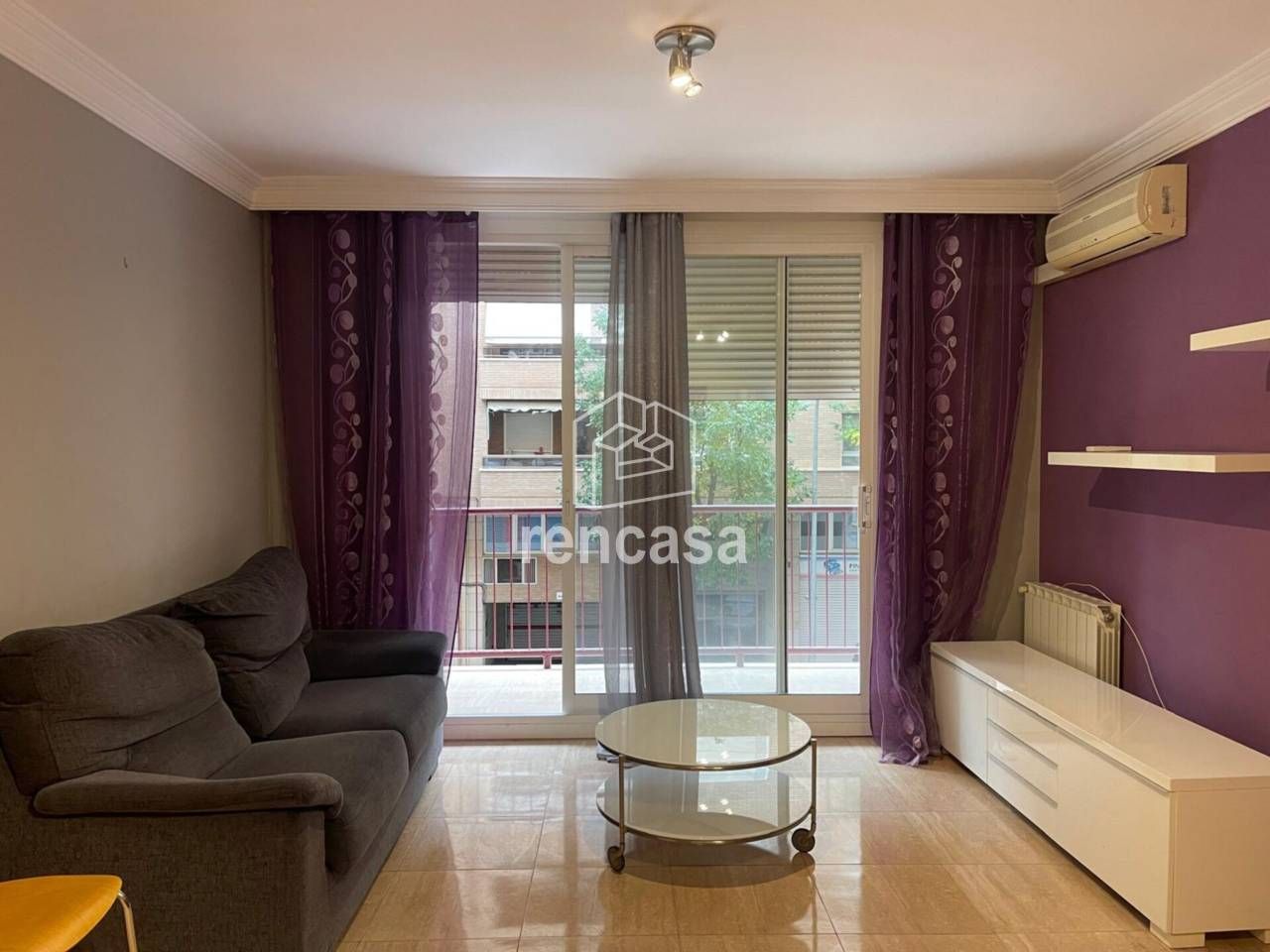 Vista exterior de Pis de lloguer en  Lleida Capital amb Calefacció, Terrassa i Moblat