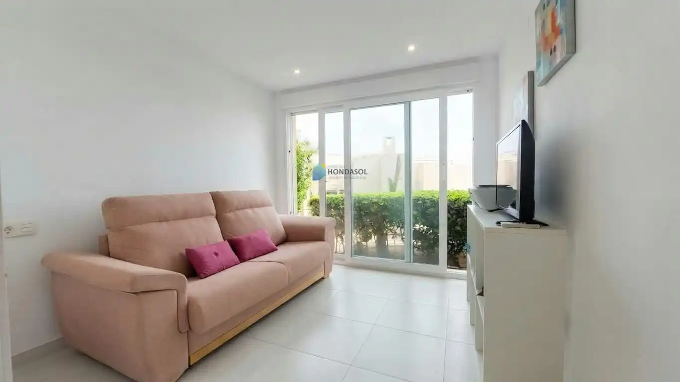 Sala de estar de Casa o chalet en venta en La Manga del Mar Menor con Aire acondicionado, Jardín privado y Terraza