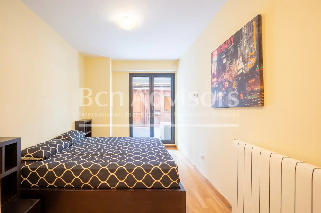 Bedroom of Flat for sale in Barcelona  with Air Conditioner, Heating and Parquet flooring