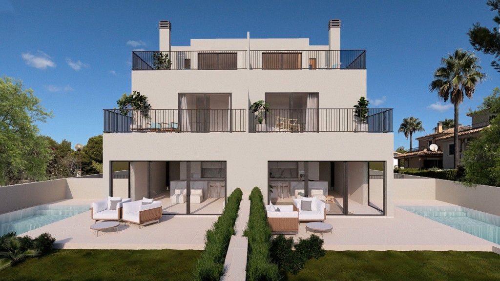 Exterior view of House or chalet for sale in Santa Margalida  with Air Conditioner, Heating and Private garden