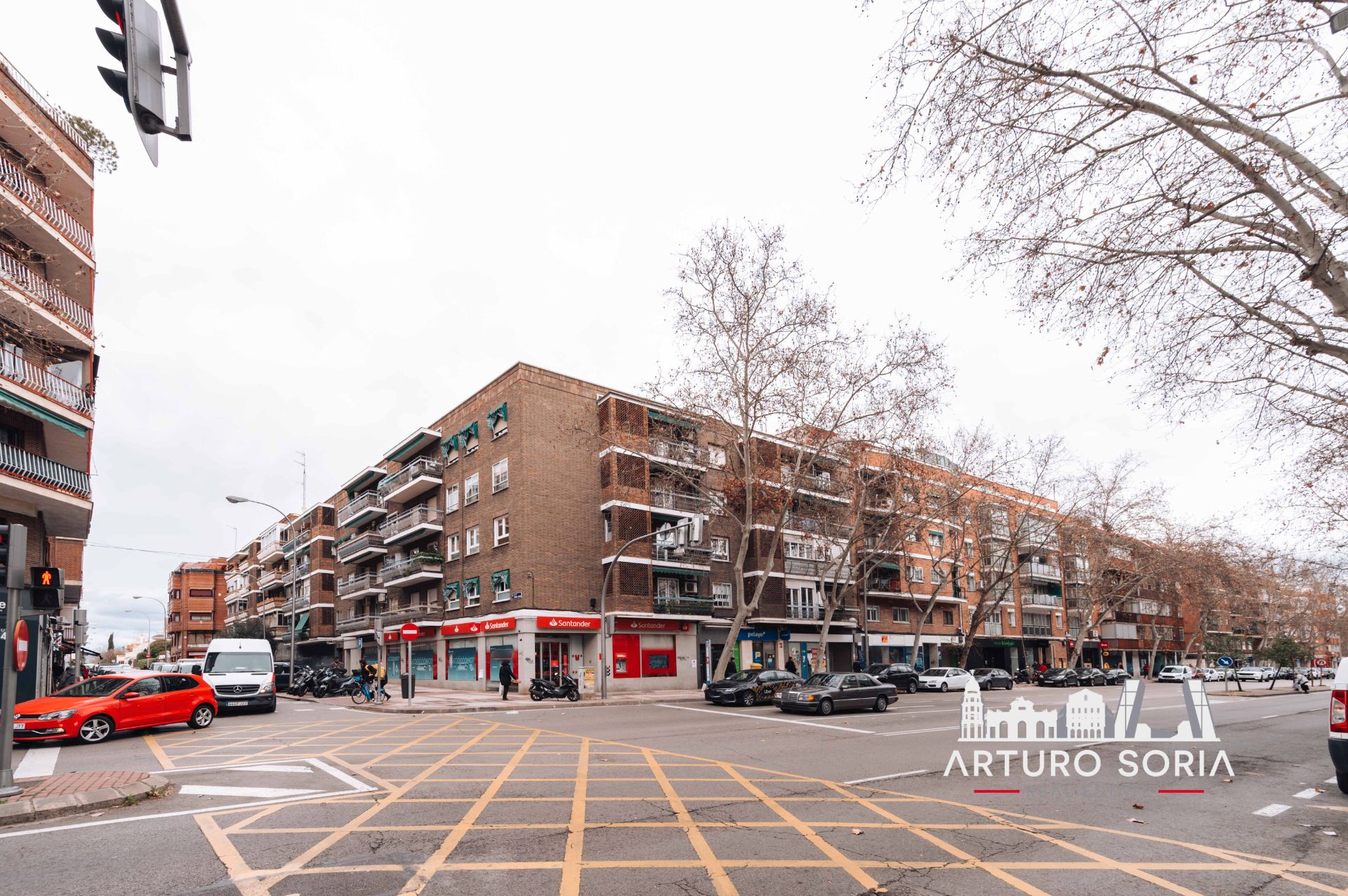 Exterior view of Flat for sale in  Madrid Capital  with Heating and Parquet flooring