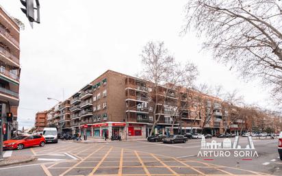 Exterior view of Flat for sale in  Madrid Capital  with Heating and Parquet flooring