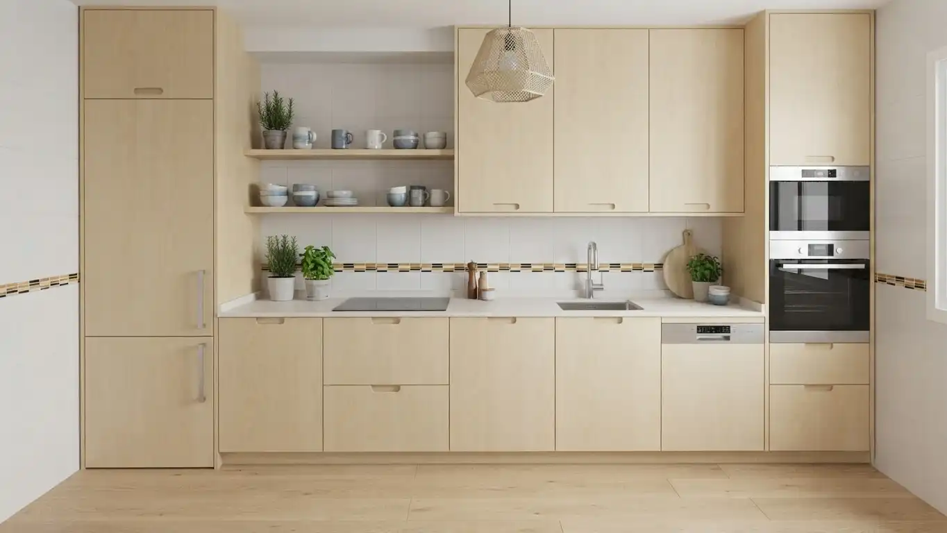 Cocina de Ático en venta en Rincón de la Victoria con Aire acondicionado, Terraza y Balcón