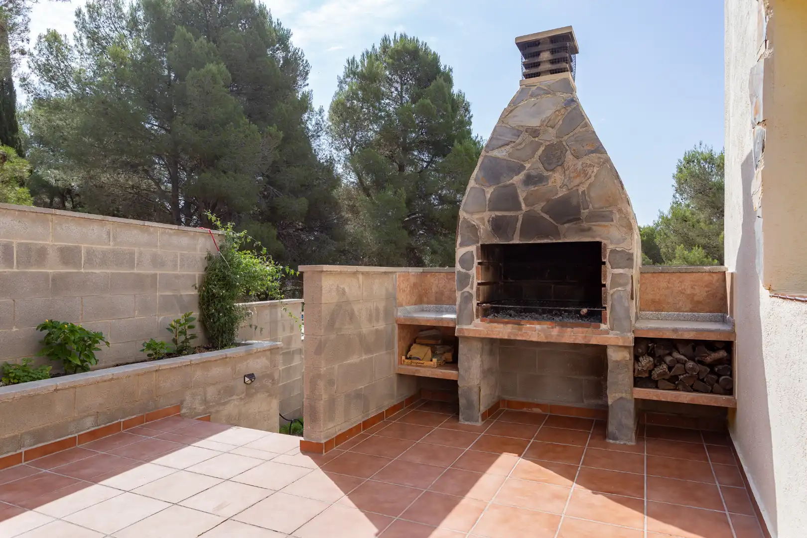 Terraza de Casa o chalet en venta en Cabra del Camp con Aire acondicionado, Calefacción y Jardín privado