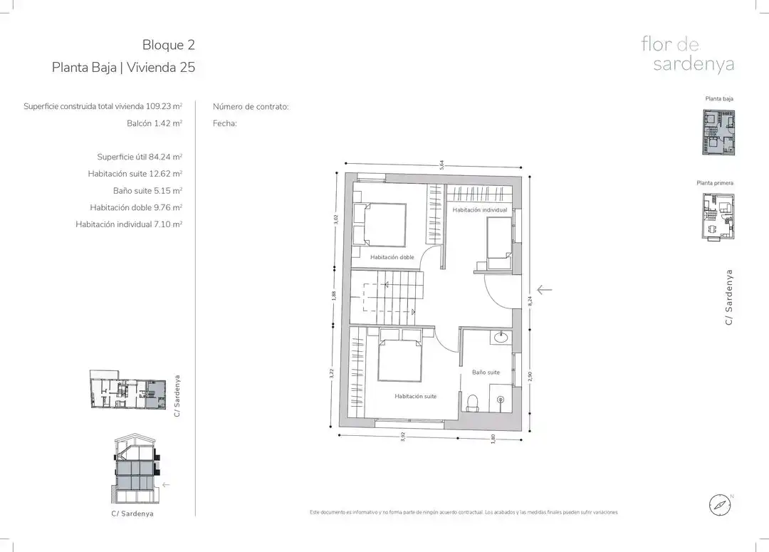 Wohnung mit Terrasse zum Verkauf in El Pedró, imagen 3