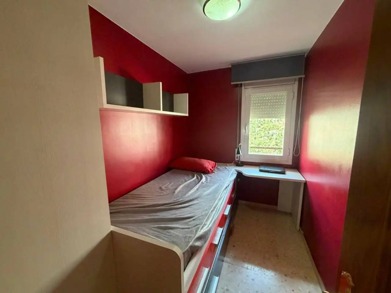 Bedroom of Flat for sale in Terrassa  with Air Conditioner, Heating and Balcony