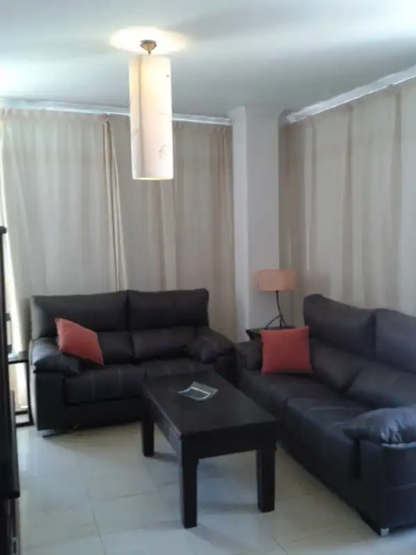 Wohnzimmer von Wohnung zur Miete in Gandia mit Möbliert und Balkon