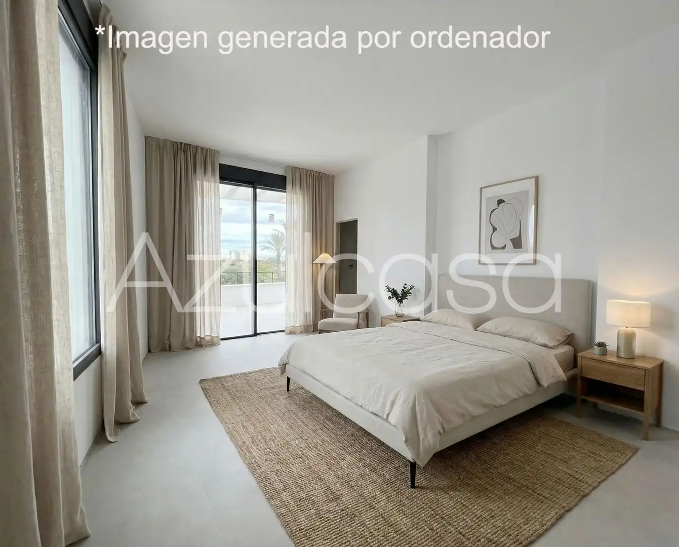 Dormitori de Casa o xalet en venda en Sant Joan d'Alacant amb Aire condicionat, Calefacció i Terrassa