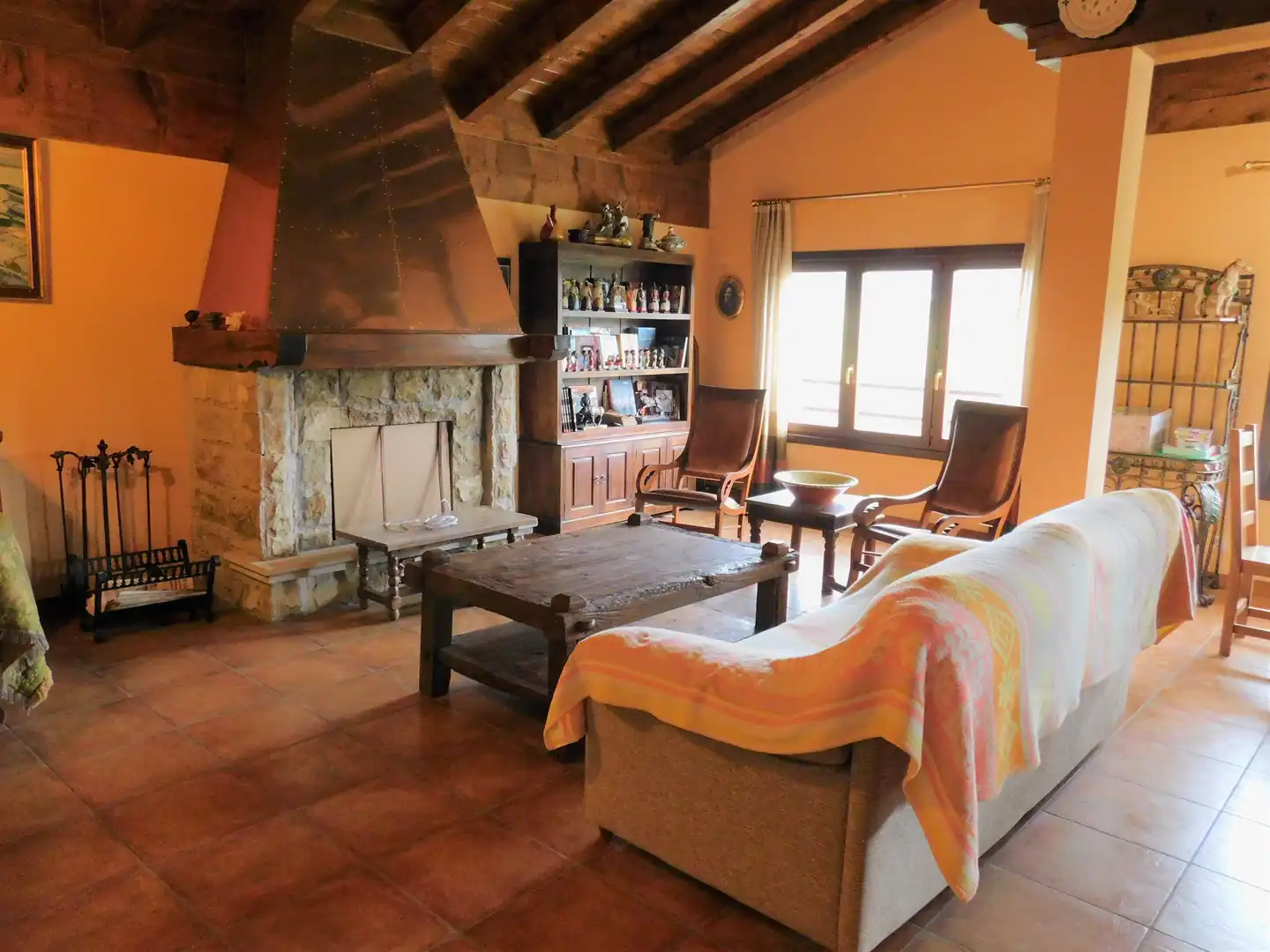Living room of Houses for sale in Olaibar  with Private garden, Terrace and Storage room