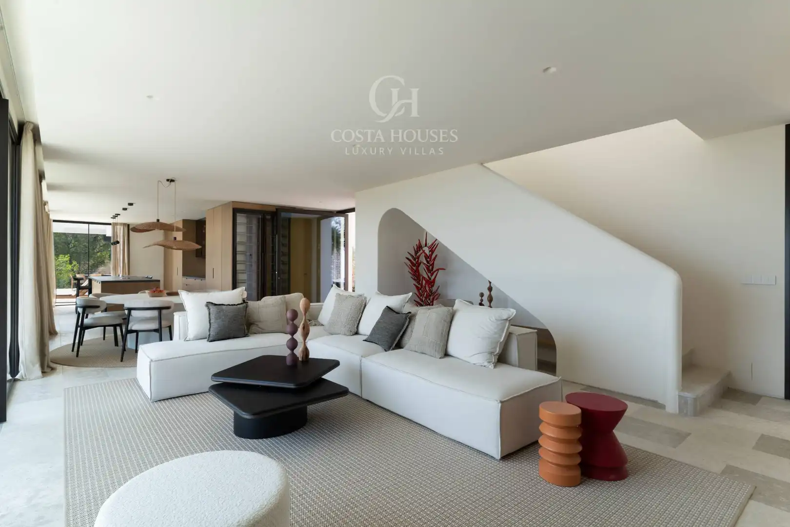 Living room of Houses for sale in Jávea / Xàbia  with Air Conditioner, Private garden and Terrace