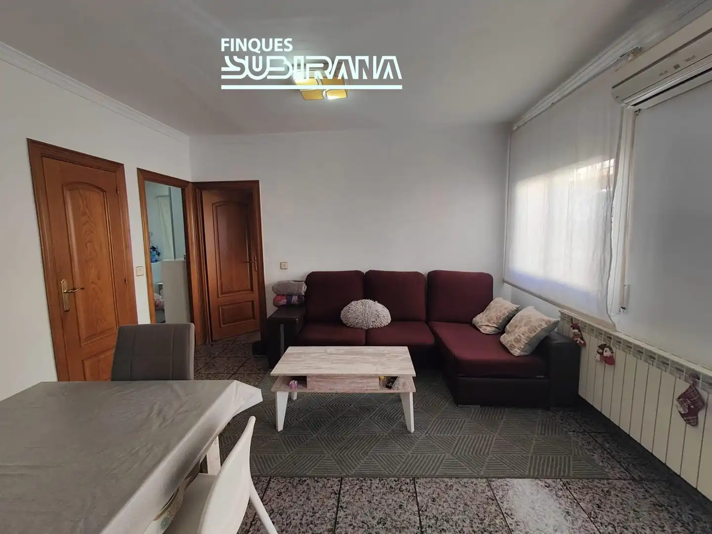 Wohnzimmer von Wohnung zum Verkauf in Vilanova del Camí mit Heizung, Abstellraum und Balkon