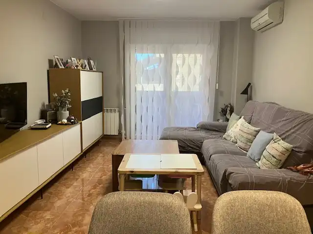 Living room of Flat for sale in Fraga  with Air Conditioner, Heating and Furnished