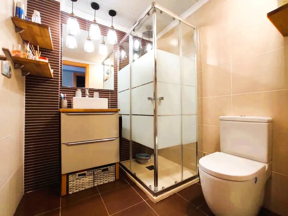 Bathroom of Detached homes for sale in Sagunto / Sagunt  with Air Conditioner and Swimming Pool