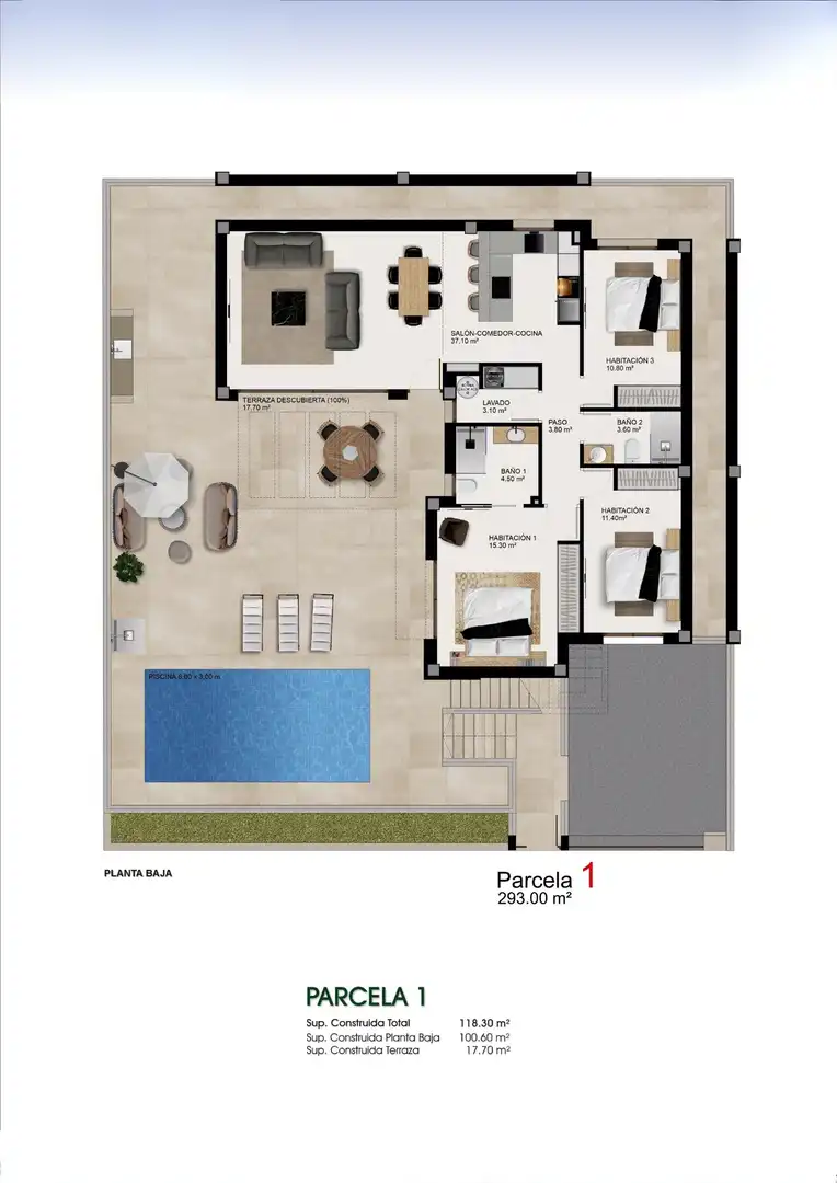 Maison avec jardin à vendre à Ciudad Quesada, imagen 2