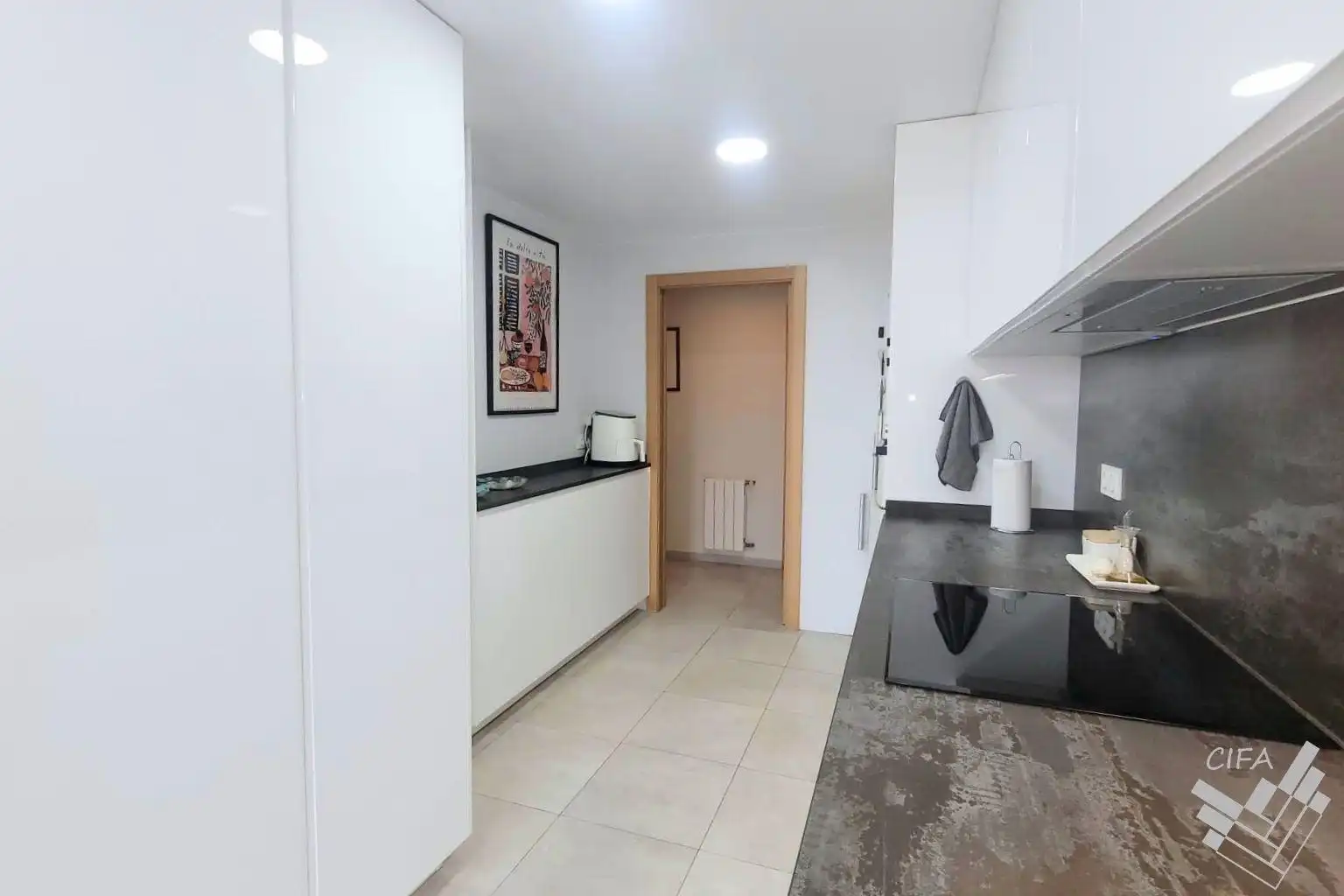 Kitchen of Flat for sale in Vinaròs  with Air Conditioner, Terrace and Furnished