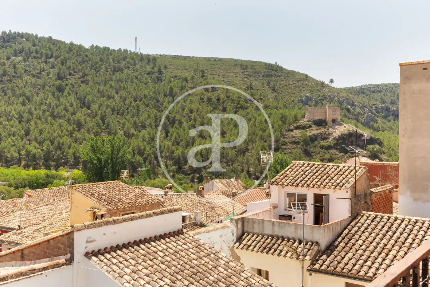 Vista exterior de Casa adosada en venda en Gaibiel amb Terrassa, Traster i Balcó