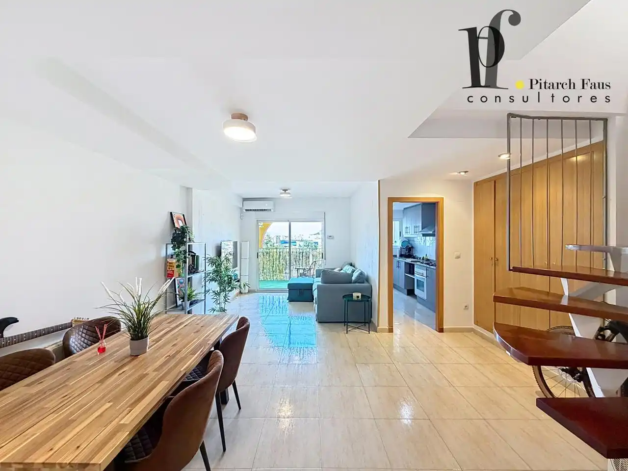 Sala de estar de Piso en venta en Benissanó con Calefacción y Balcón