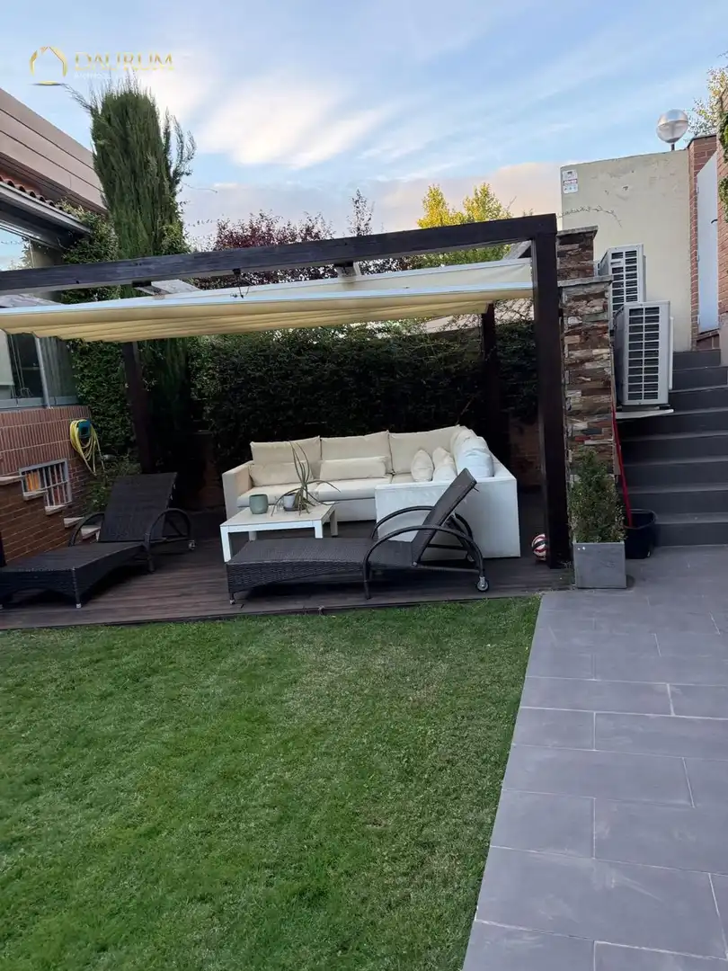 Terrace of Detached homes for sale in Boadilla del Monte  with Air Conditioner, Heating and Terrace