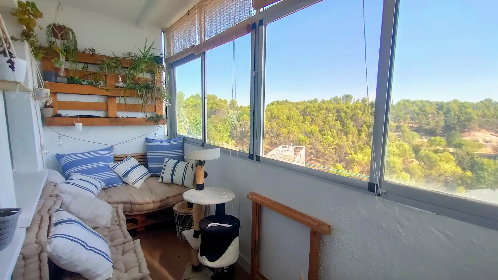 Terrasse von Wohnung zum Verkauf in Coslada mit Klimaanlage, Heizung und Parkett