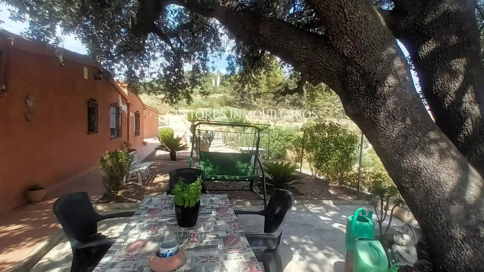 Jardí de Casa o xalet en venda en Cocentaina amb Aire condicionat, Traster i Piscina