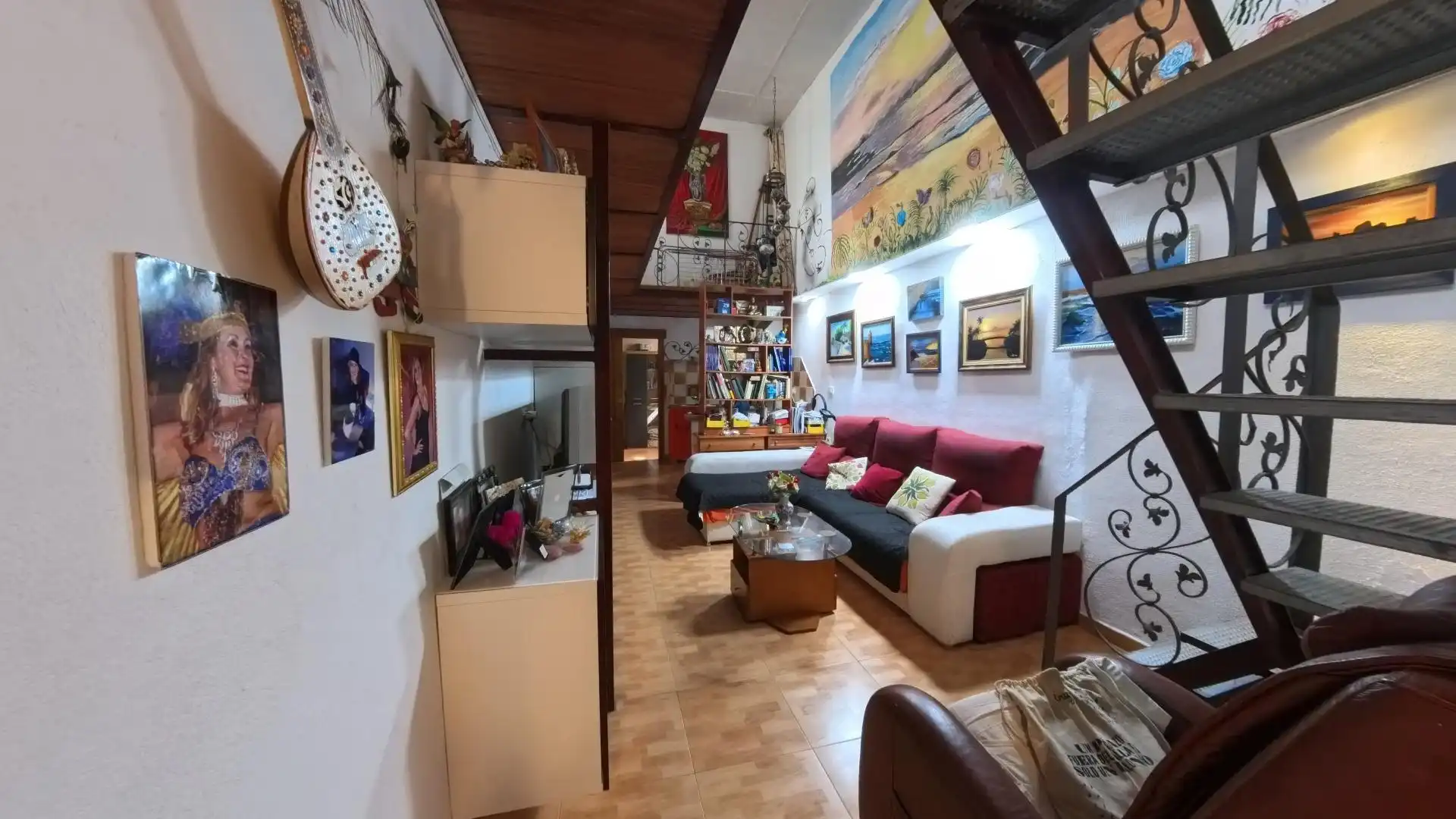 Sala de estar de Piso en venta en Cádiz con Aire acondicionado y Calefacción