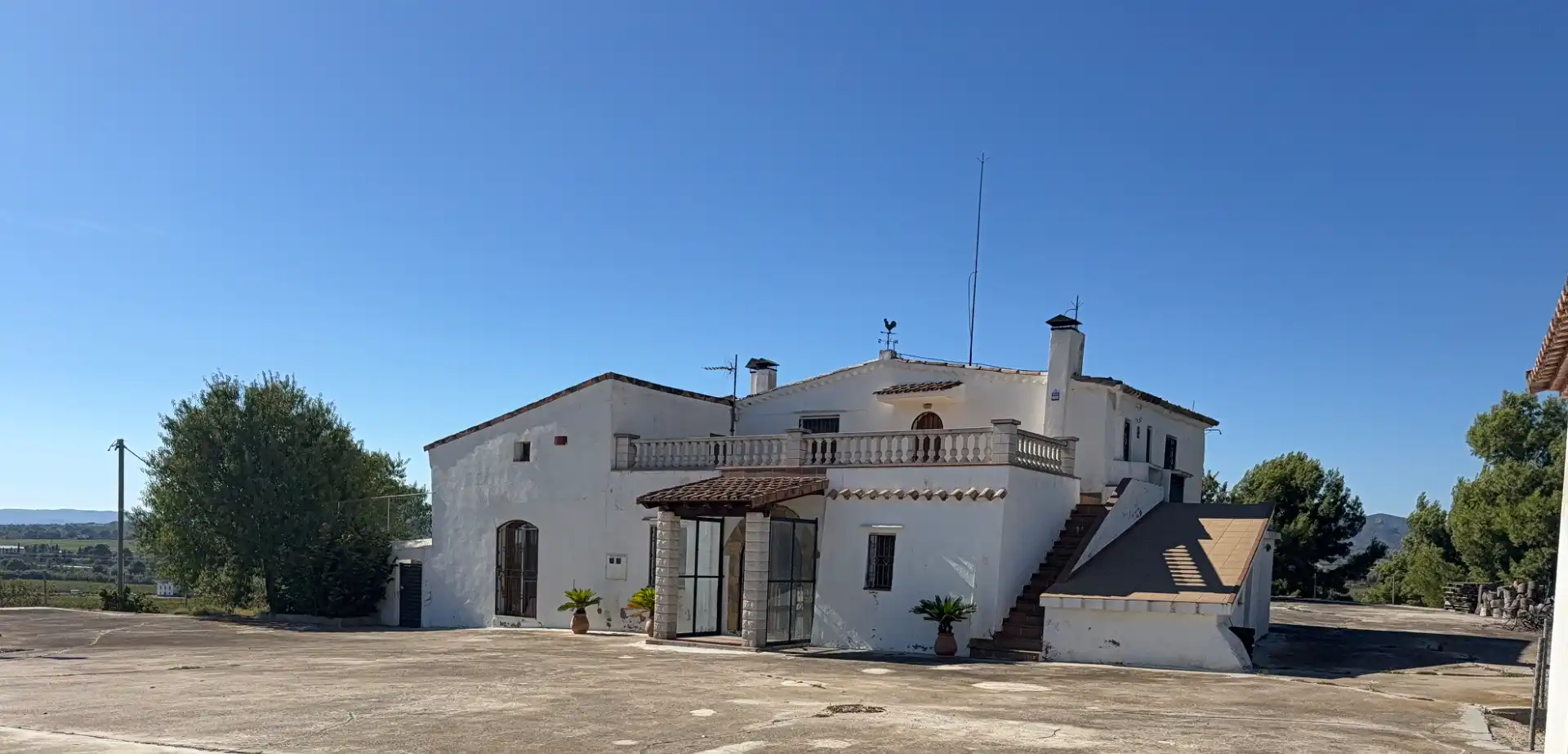 Vista exterior de Finca rústica en venda en L'Arboç