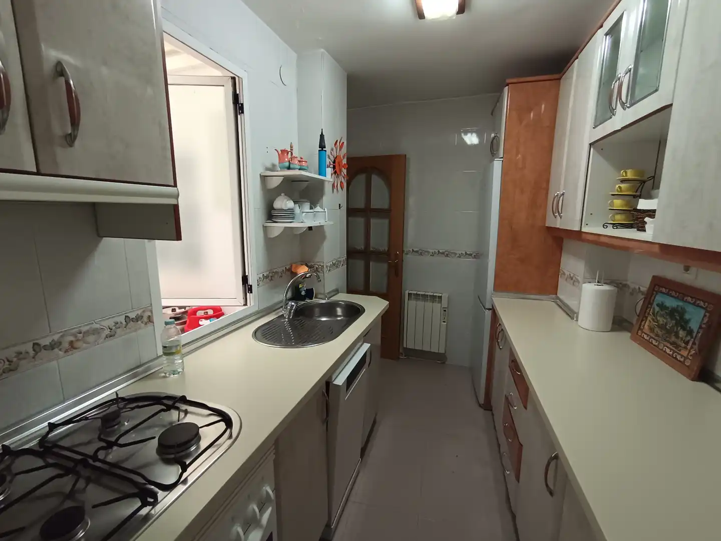 Küche von Wohnung zum Verkauf in Jaén mit Klimaanlage, Heizung und Möbliert