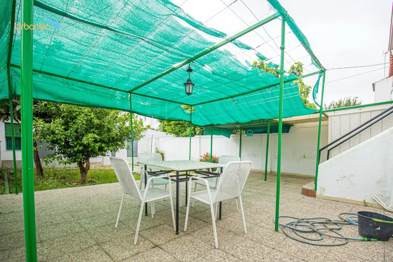 Terraza de Casa adosada en venta en Badajoz con Aire acondicionado, Jardín privado y Terraza