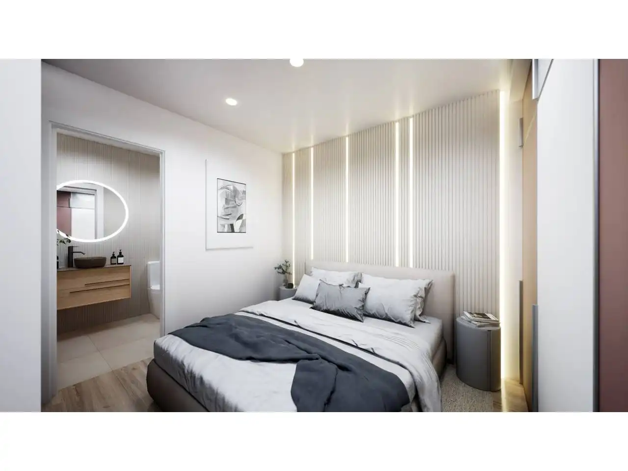 Schlafzimmer von Maisonette zum Verkauf in Terrassa mit Klimaanlage, Heizung und Parkett