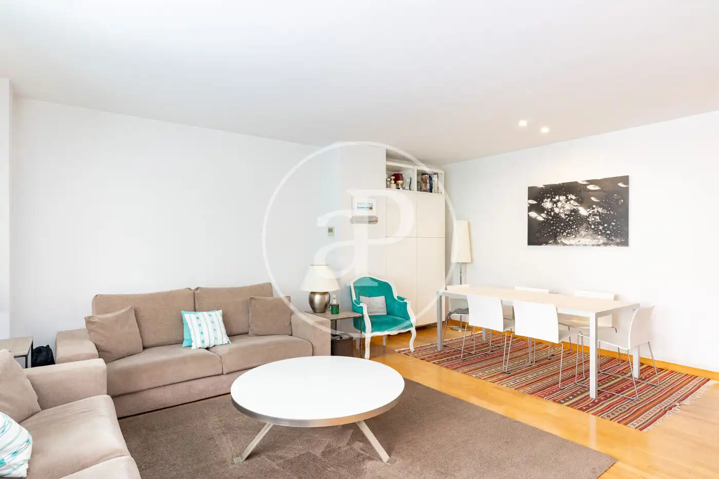 Living room of Flat for sale in Barcelona  with Air Conditioner, Heating and Terrace
