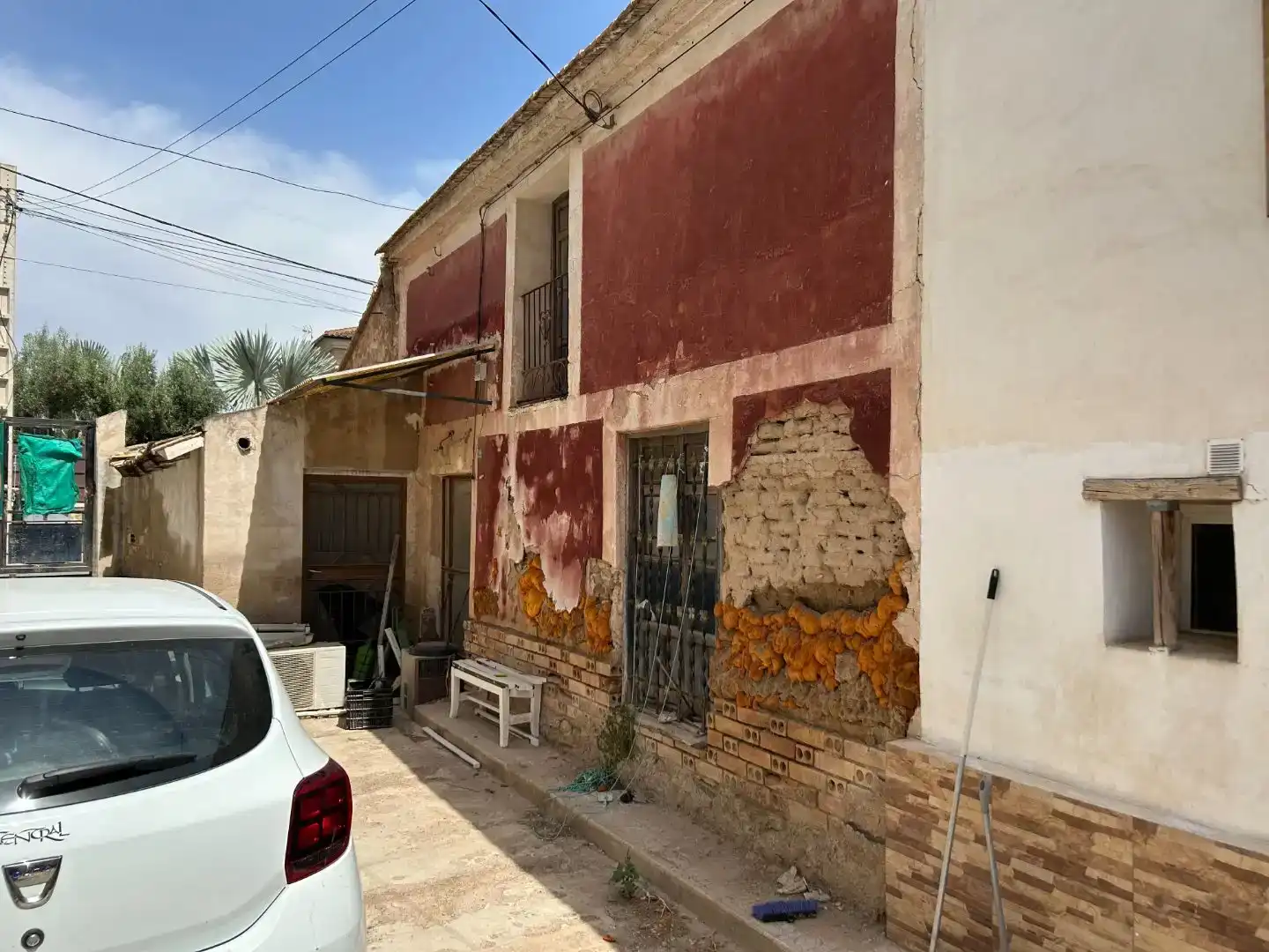 Vista exterior de Casa adosada en venda en Murcia