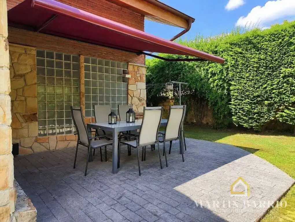 Terraza de Casa o chalet en venta en Muskiz con Aire acondicionado, Calefacción y Jardín privado