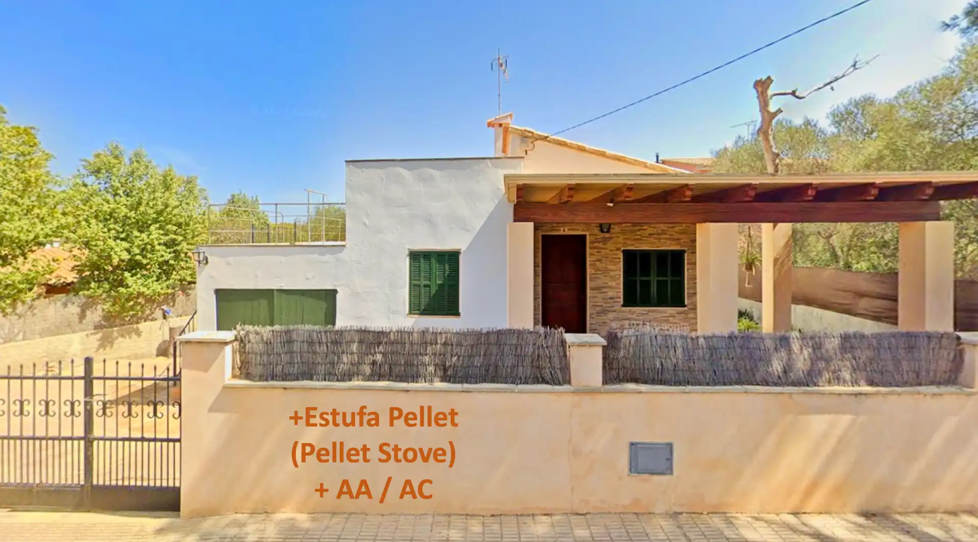 Vista exterior de Casa o chalet de alquiler en Santanyí con Aire acondicionado, Calefacción y Jardín privado